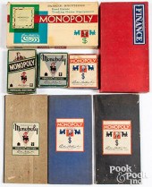 PARKER BROS. MONOPOLY GAMESPar