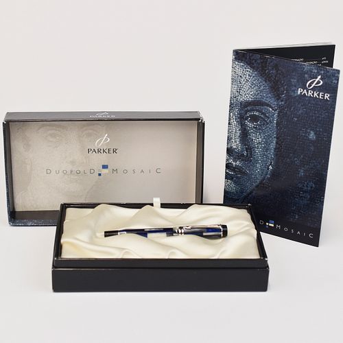 PARKER DUOFOLD MOSAIC BLUE
