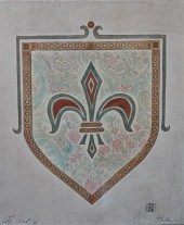 PARKER(?), LE CREST, COLORED L