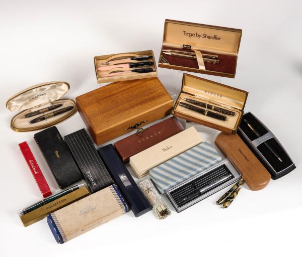 PARKER, SHAEFFER AND OTHER BOXED