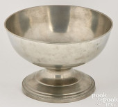 PARKS BOYD PEWTER FOOTED BOWL<