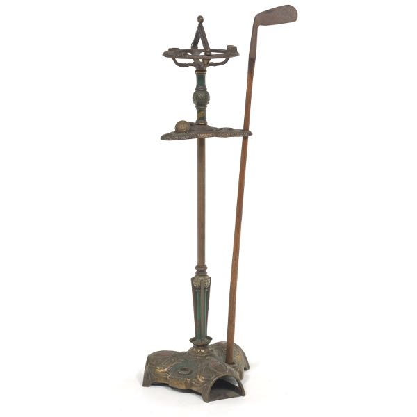 PARLOR PUTTER SMOKING STAND 35"