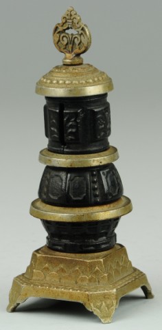 PARLOR STOVE Cast iron nickel