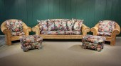 PARLOR SUITE - (5) Piece Desig