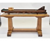 Parlor walnut inlaid table top