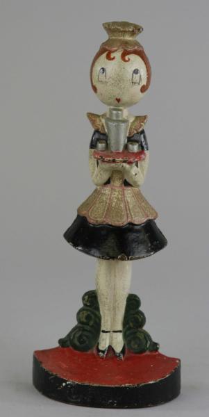 PARLOUR MAID DOORSTOP Hubley