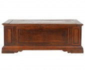 PARQUETRY-INLAID BLANKET CHEST