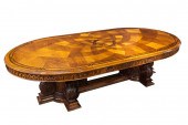 PARQUETRY, LINE-INLAID & CARVE