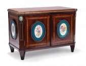PARQUETRY, MAHOGANY TABLE-TOP