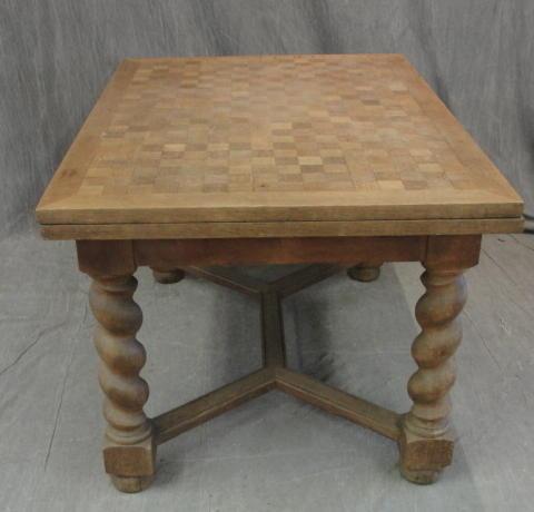 Parquetry Top Oak Refractory Dining