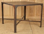 PARQUETRY WOOD TOP IRON INDUST