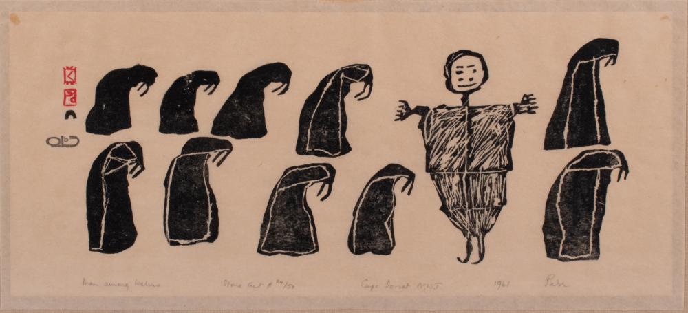 PARR, MAN AMONG WALRUS, 1961,