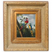 PARROTS GICLEE PAINTINGDESCRIP