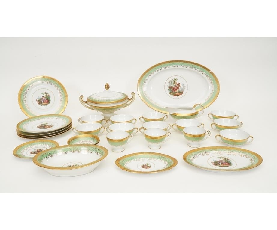 Partial assembled Czech china