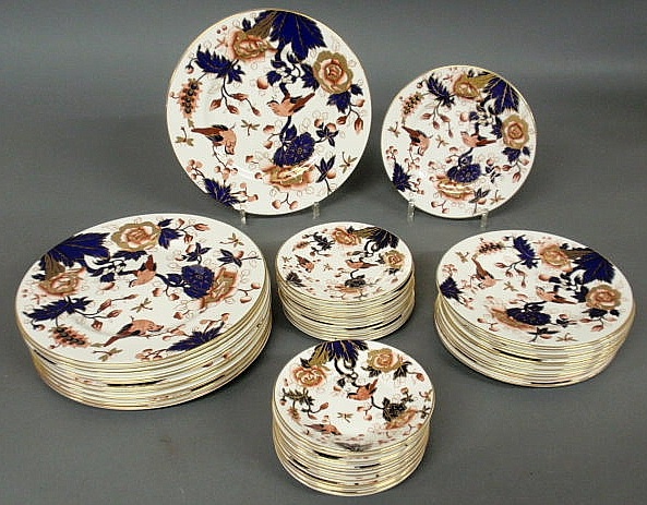 Partial English Coalport china
