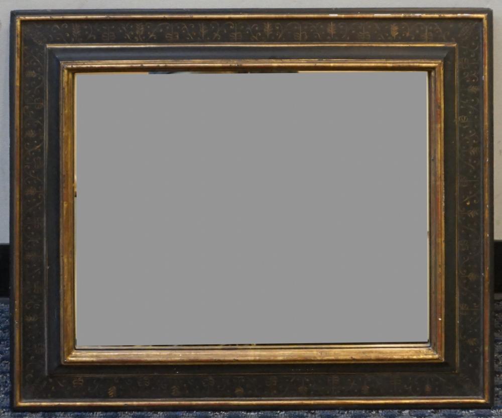 PARTIAL GILT AND EBONIZED WOOD