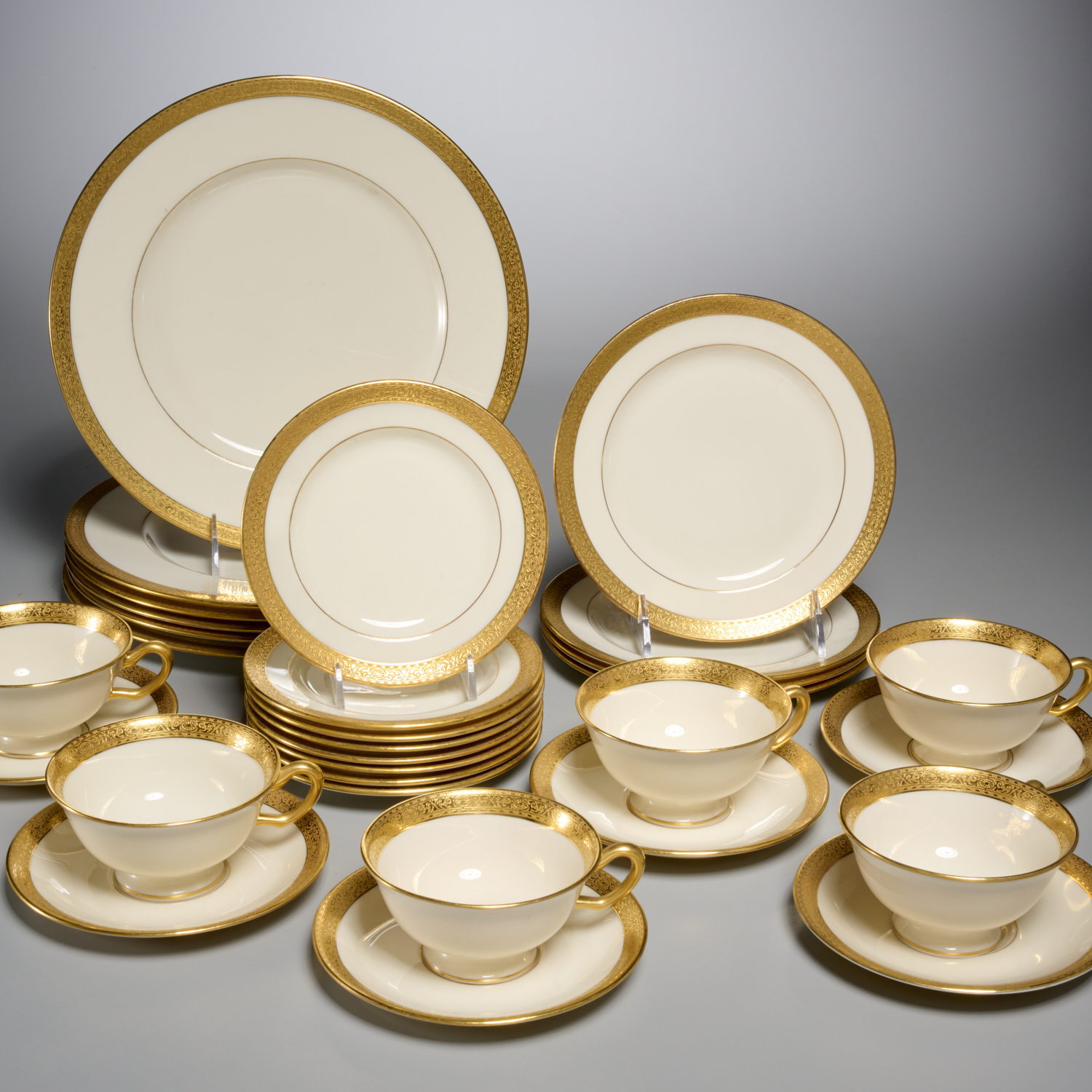 PARTIAL LENOX DINNERWARE SET 20th