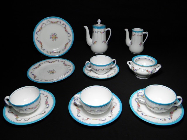Partial Mintons porcelain tea