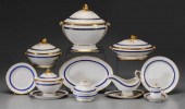 Partial Paris Porcelain Dinner