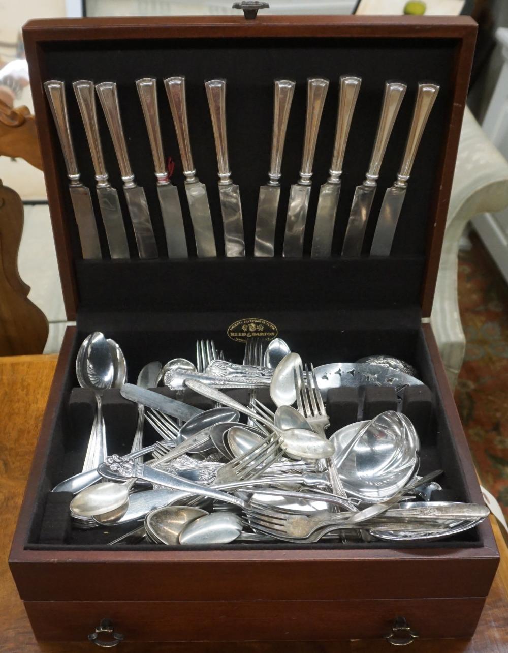 PARTIAL SET ALVIN SILVER PLATE