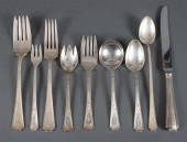 Partial set of American sterli