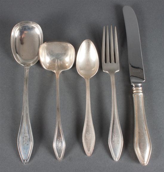 Partial set of American sterling
