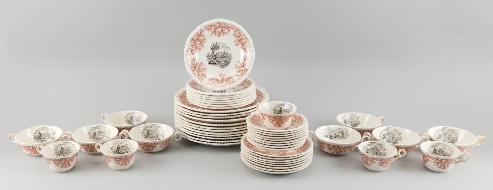 PARTIAL SET OF COPELAND SPODE