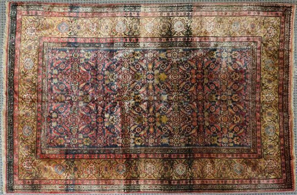 PARTIAL SILK FARAHAN RUG, 3 FT 10