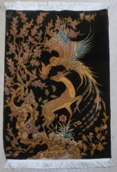 PARTIAL SILK PICTORIAL TABRIZ