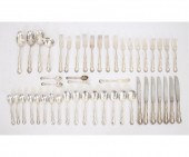 Partial sterling silver flatwa