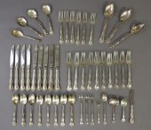 Partial sterling silver flatwa