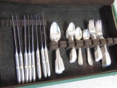 PARTIAL STERLING SILVER FLATWA