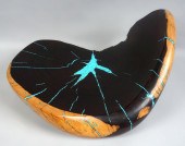 PARTIALLY EBONIZED WOOD SECTIO