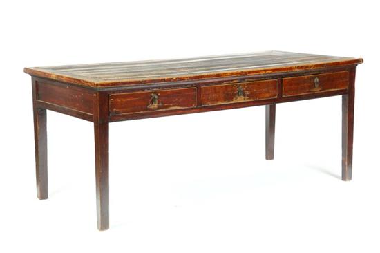 PARTNER'S DESK.  China  late 19th