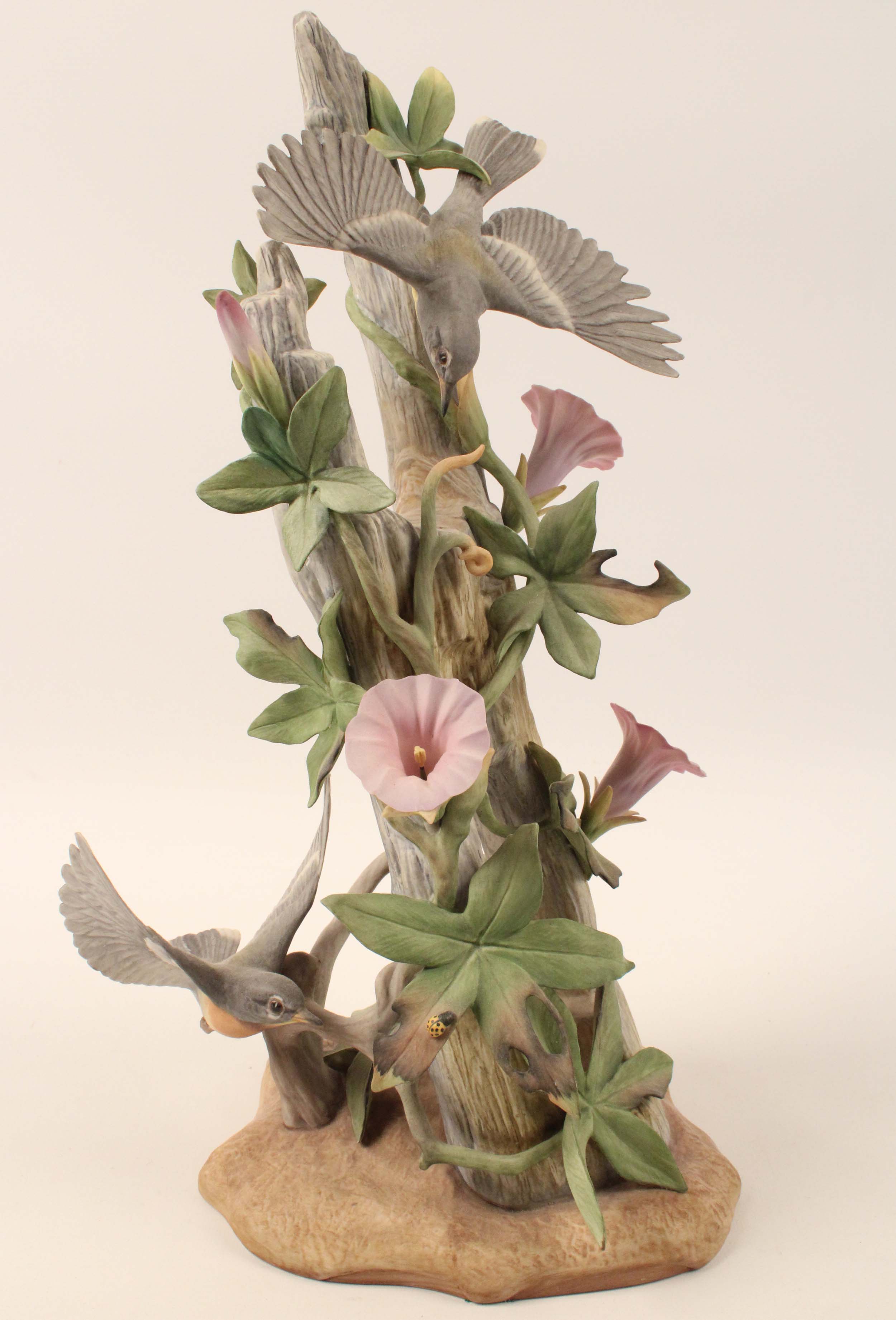 PARULA WARBLERS PORCELAIN BIRD