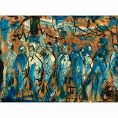 PASCAL CUCARO OIL ON BOARD (CA