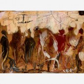 PASCAL CUCARO OIL ON BOARD (CA