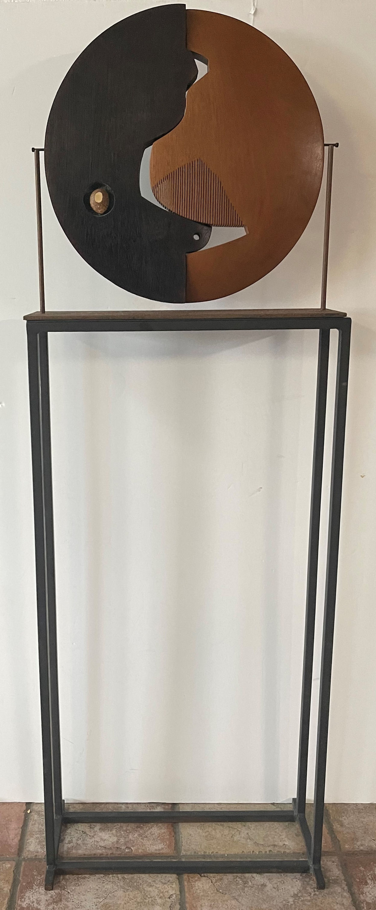 PASCAL PIERME MIXED MEDIA SCULPTURE
