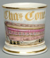 Passenger Car Shaving Mug. <br