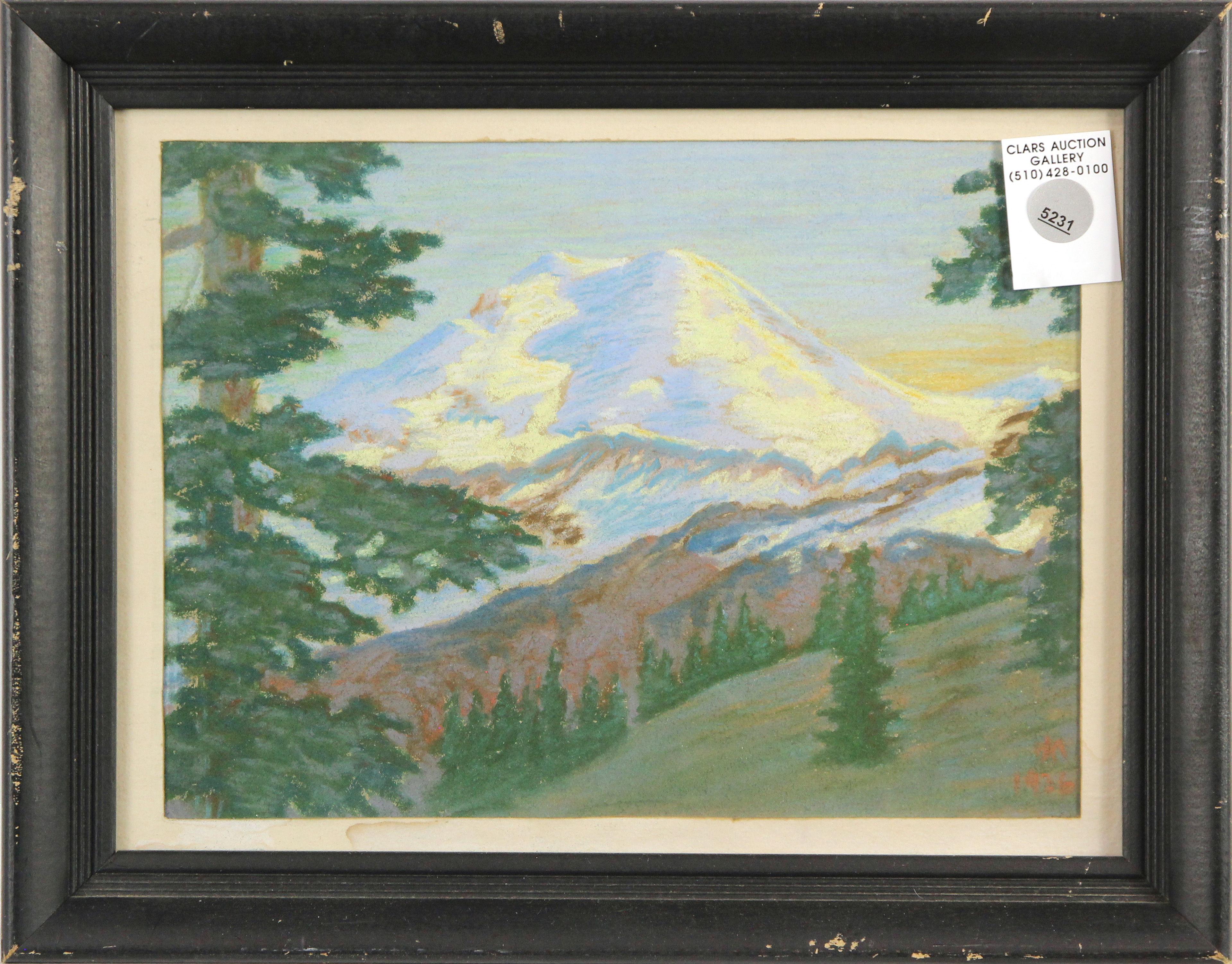 PASTEL, MOUNT RAINIER American