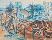 Pastel on paper Dorcas Rosenfe
