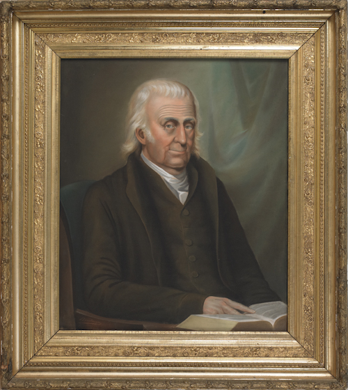 Pastel portrait of a gentleman