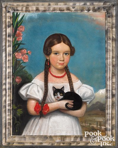 PASTEL PORTRAIT OF A YOUNG GIRL