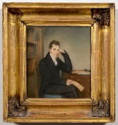 PASTEL PORTRAIT OF ENOCH PAINE