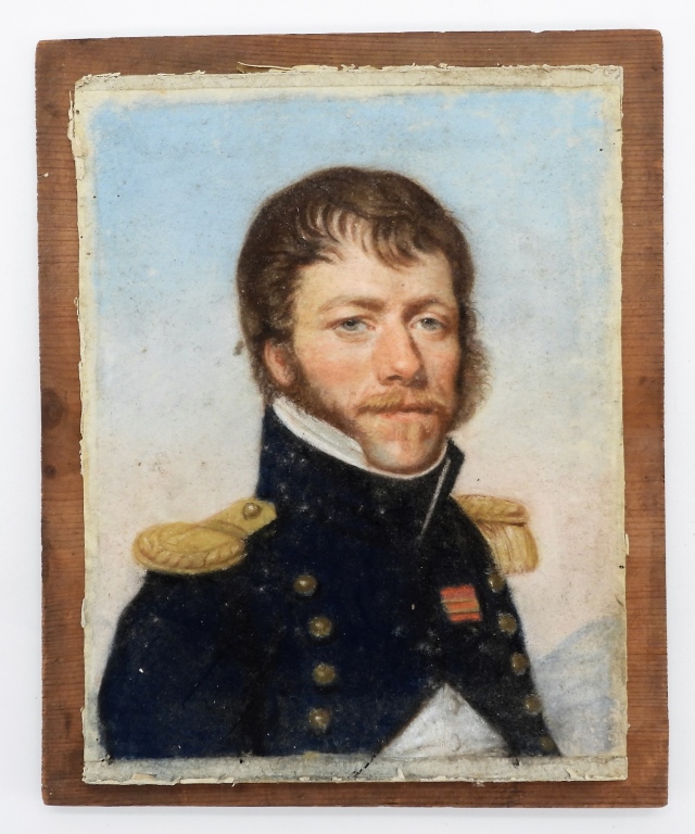 PASTEL PORTRAIT OF MAJOR THOMAS