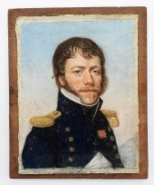 PASTEL PORTRAIT OF MAJOR THOMA
