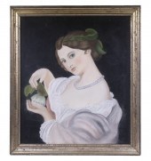PASTEL PORTRAIT OF SINGER JENN