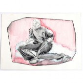 PASTEL SKETCH, ARTIST SIGNED B