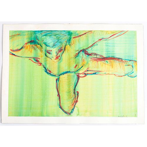 PASTEL SKETCH, ARTIST SIGNED BY
