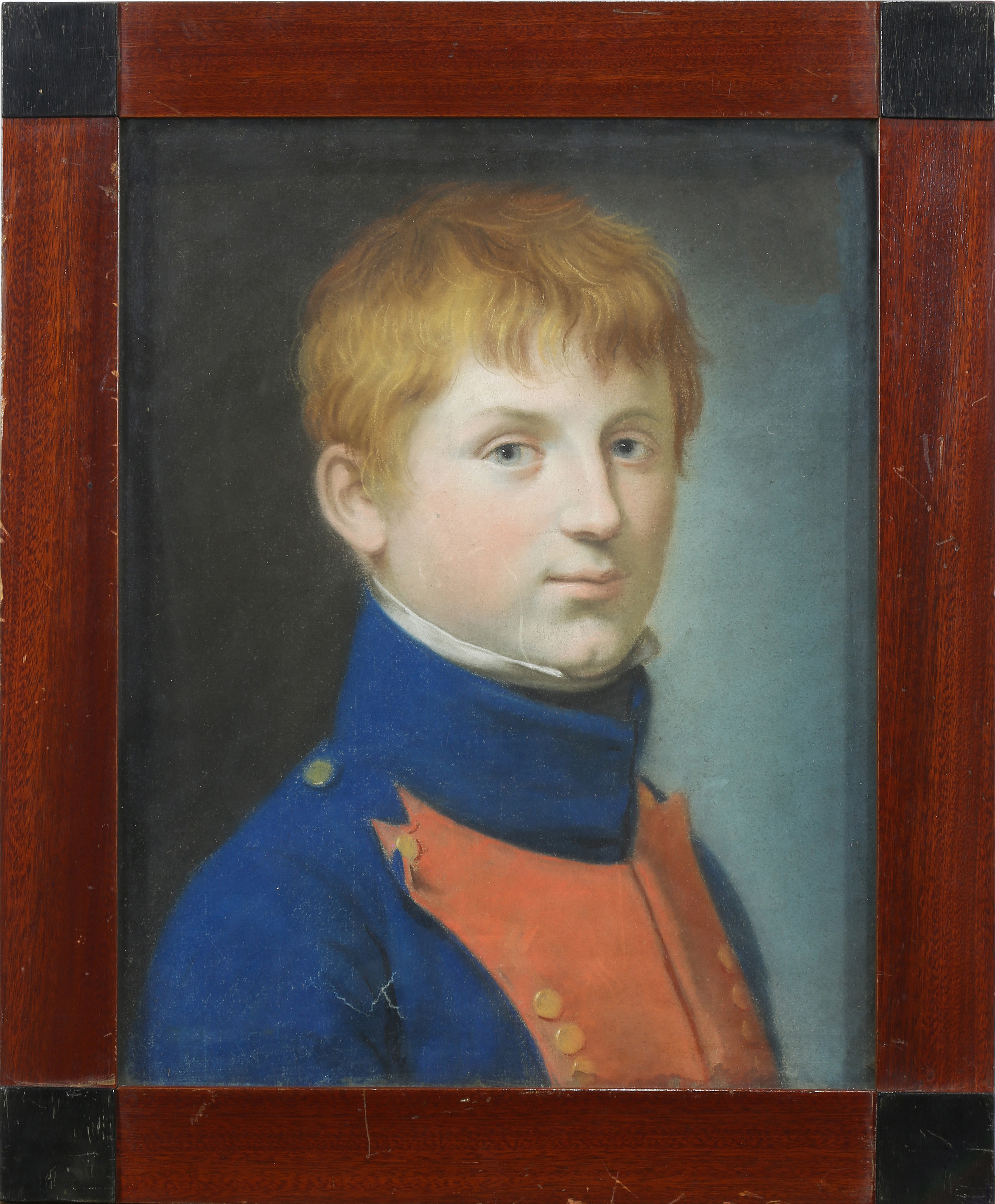 PASTEL, YOUNG OFFICER British